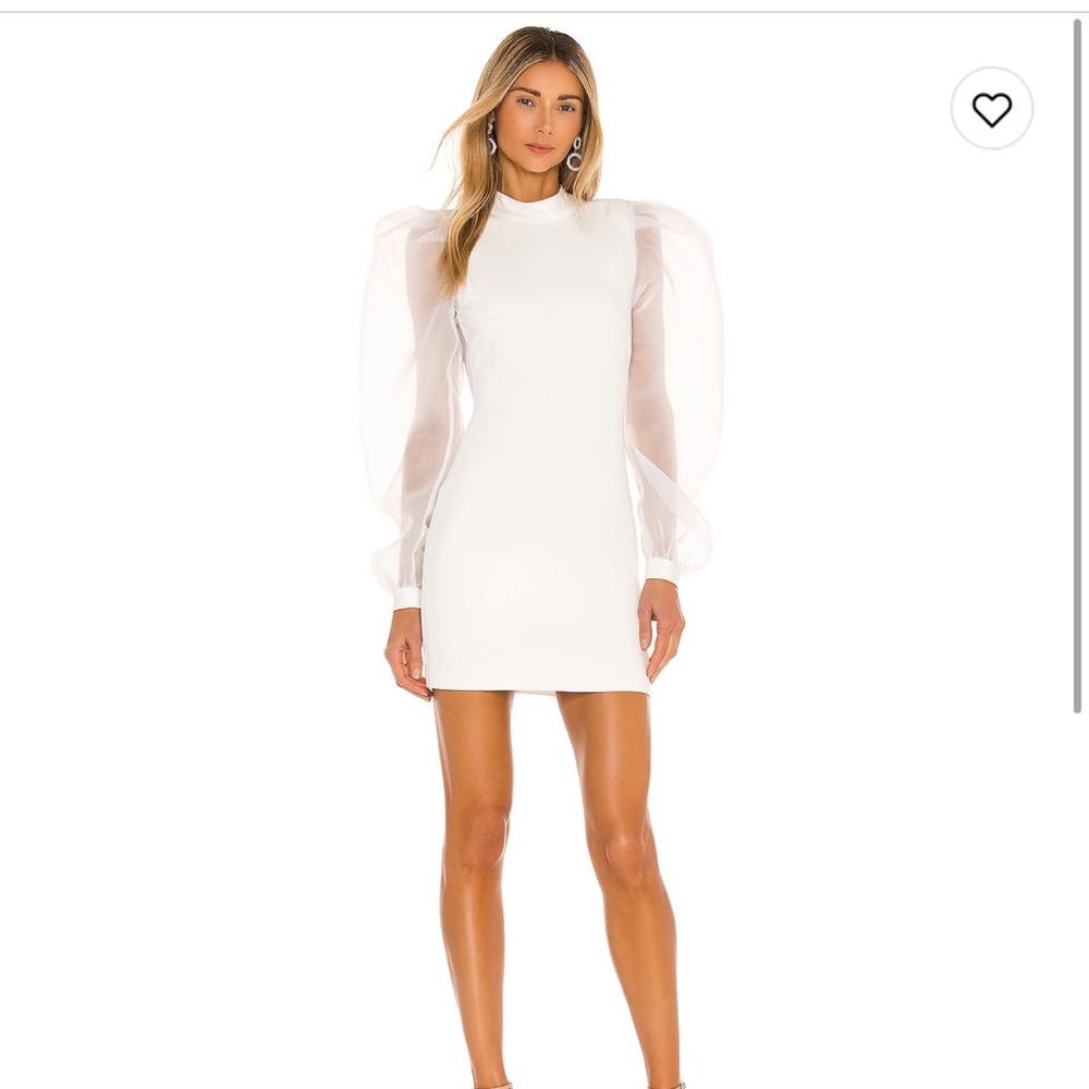 Revolve white Bao Dress